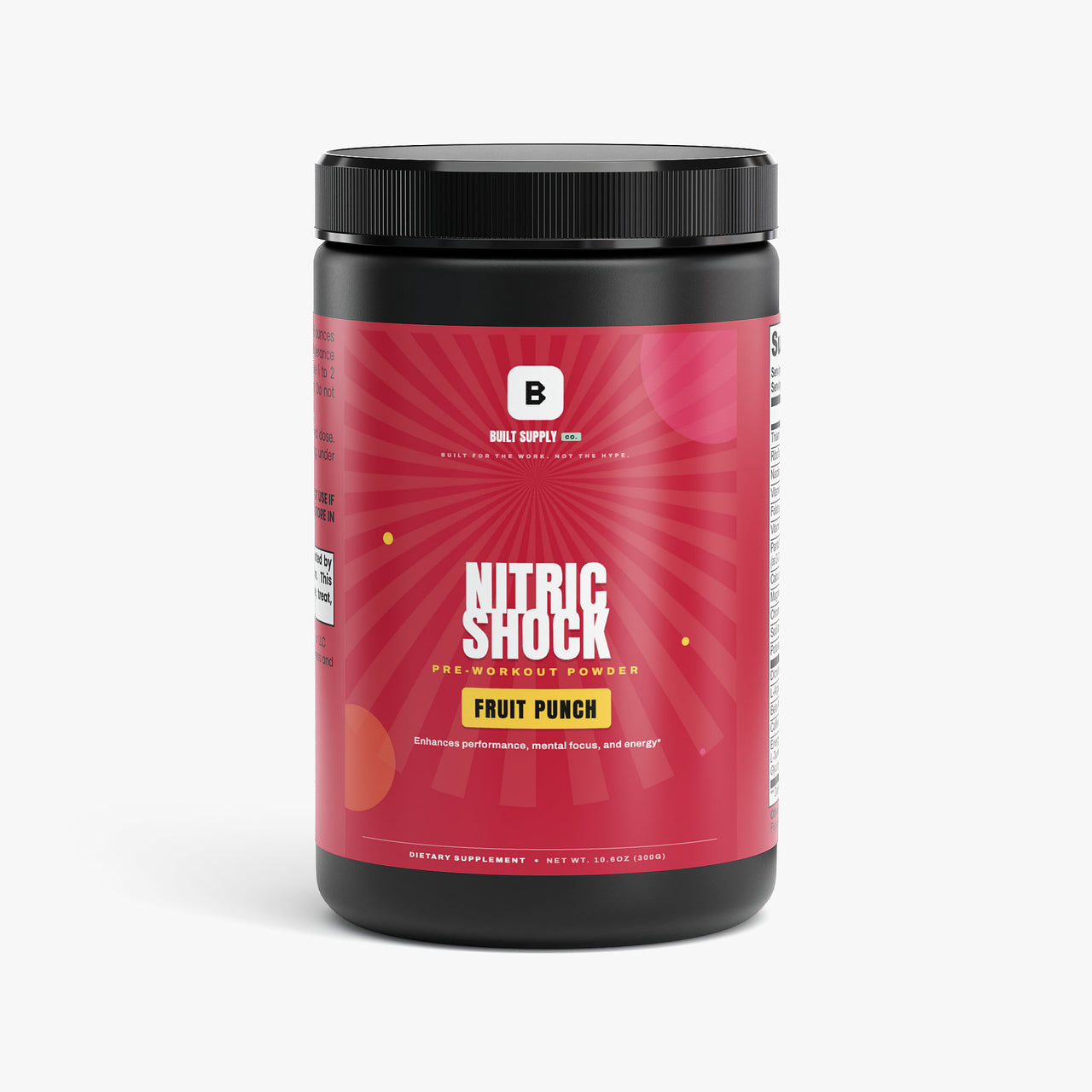 Nitric Shock Pre-Workout Powder (Fruit Punch)