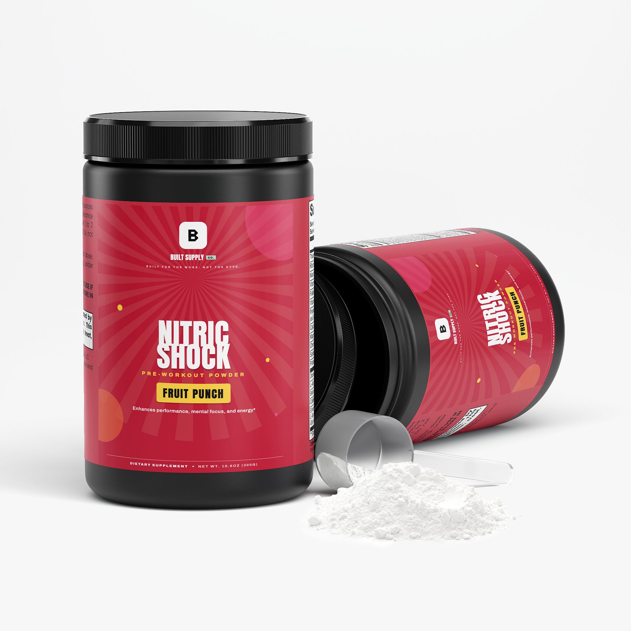 Nitric Shock Pre-Workout Powder (Fruit Punch)