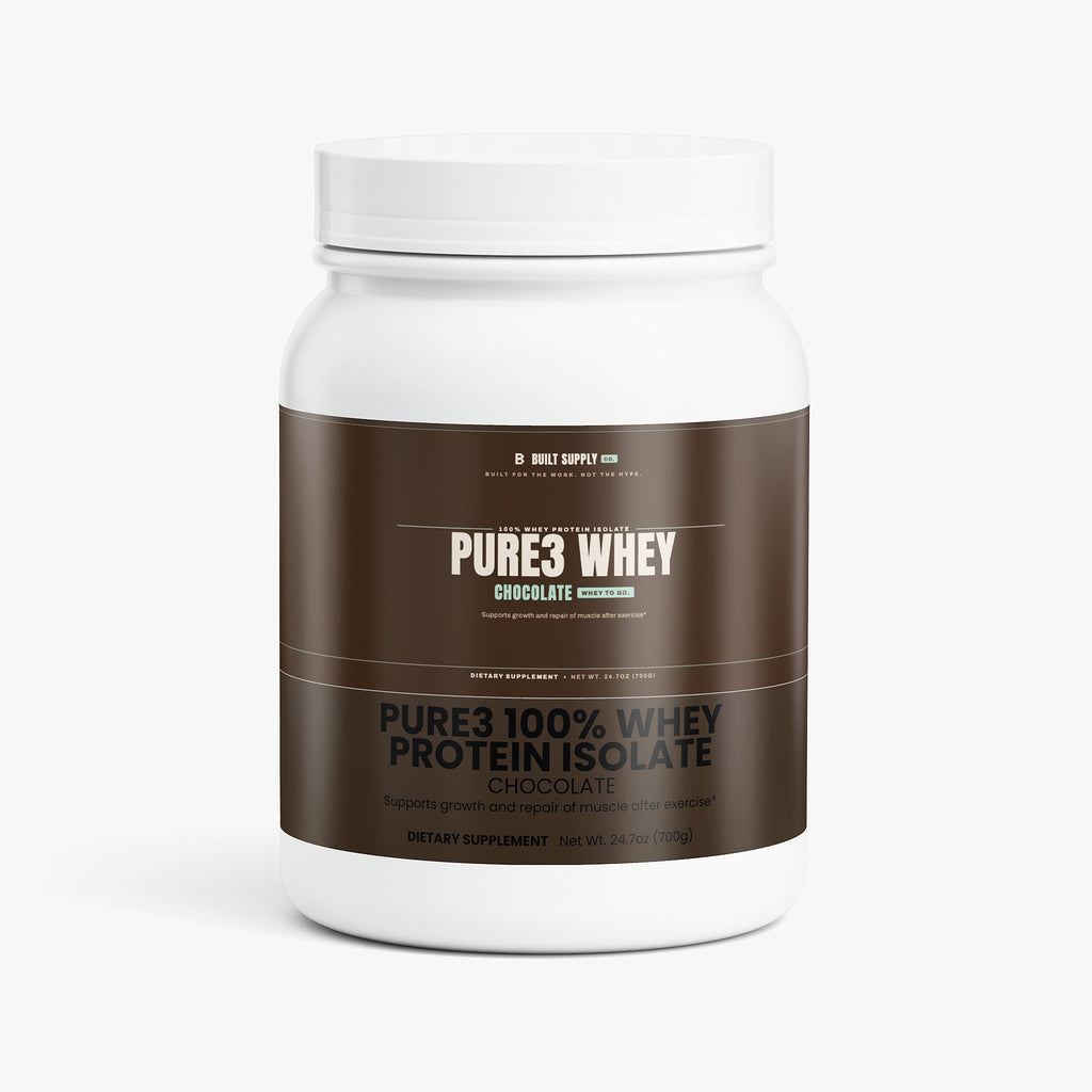 Pure3 100% Whey Protein Isolate (Chocolate)