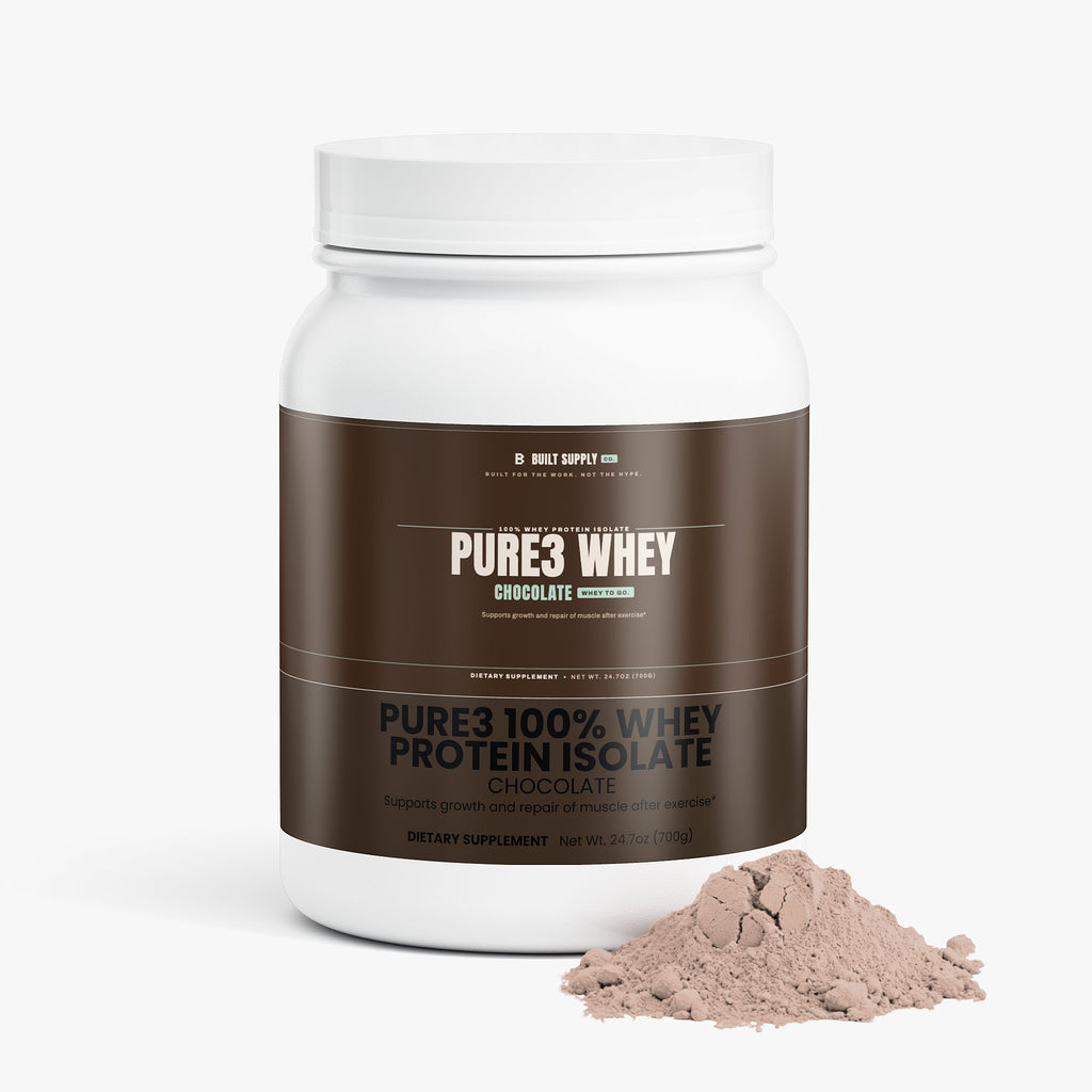 Pure3 100% Whey Protein Isolate (Chocolate)